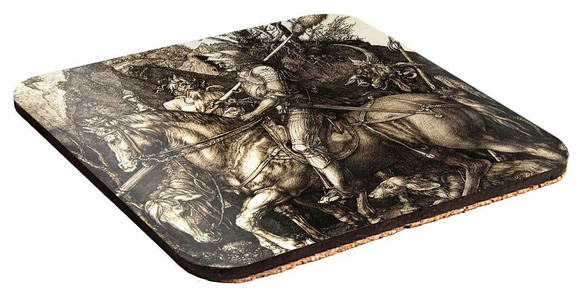 Podkładka pod kubek Rycerz, Śmierć i Diabeł Albrecht Dürer