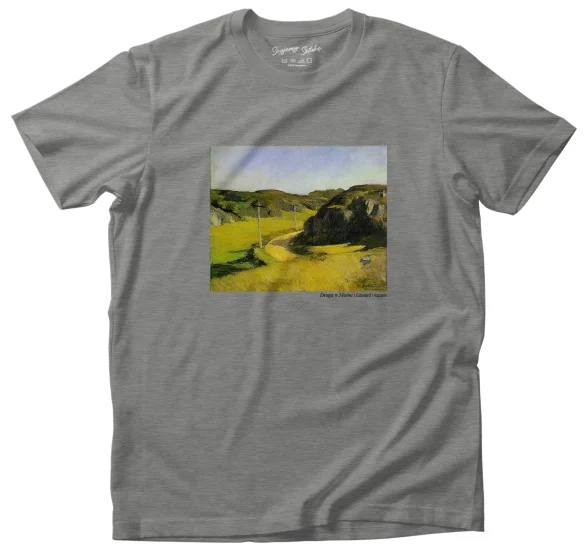 Koszulka z nadrukiem Droga w Maine Edward Hopper