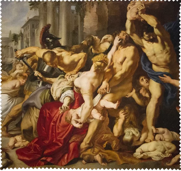 Ściereczka do okularów Rzeź niewiniątek Peter Paul Rubens