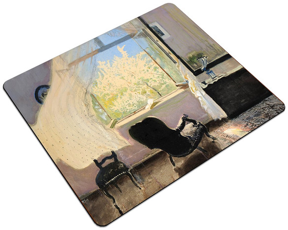 Podkładka Wiosna – wnętrze pracowni artysty (Wiosna w Gościeradzu) Leon Wyczółkowski 24x19cm
