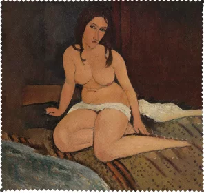 Ściereczka do okularów Siedzący akt Amedeo Modigliani