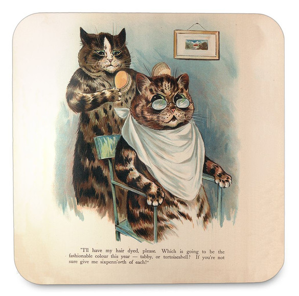 Podkładka pod kubek Koty Louisa Waina Louis Wain