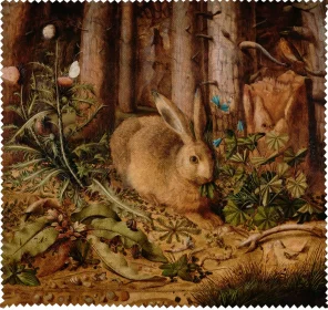 Ściereczka do okularów Zając w lesie Hans Hoffmann