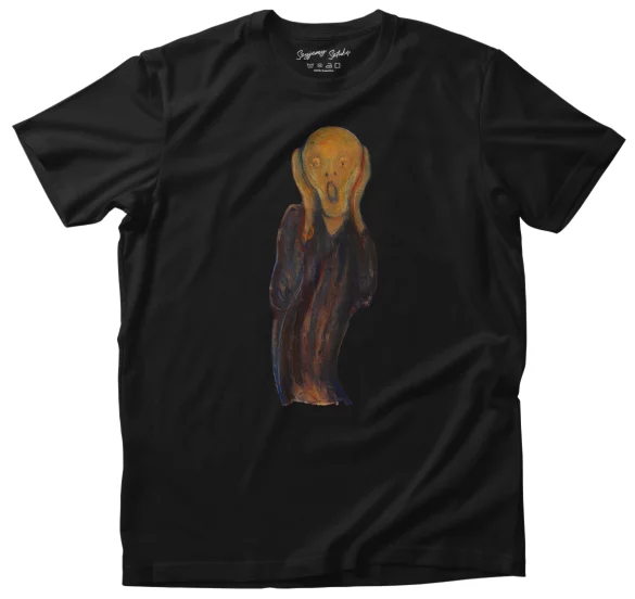 Koszulka Krzyk Edvard Munch