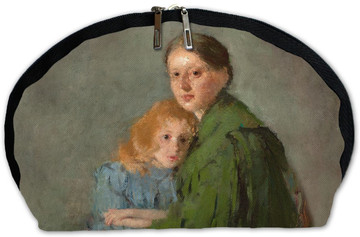 Kosmetyczka Portret kobiety z małą dziewczynką (Matka z dzieckiem) Olga Boznańska
