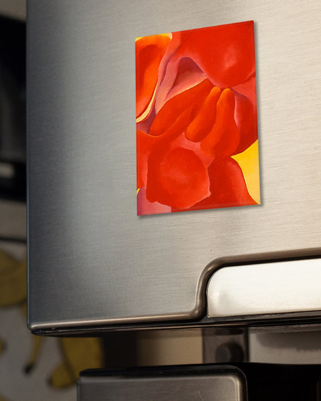 Magnes czerwona kanna Georgia O’Keeffe