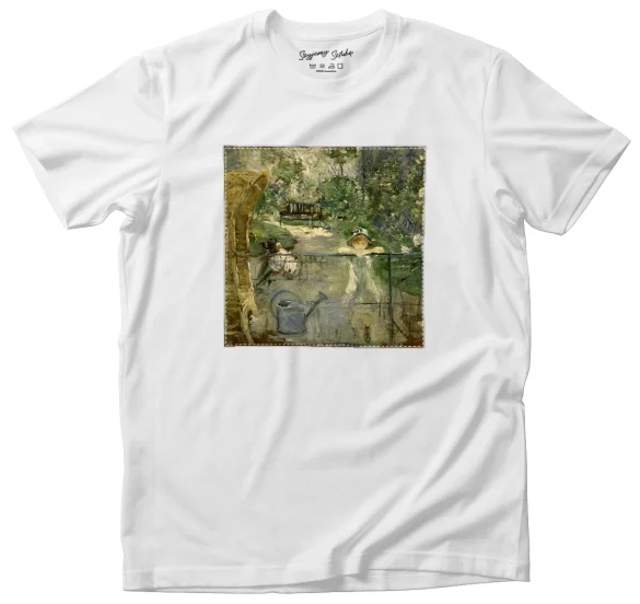 Koszulka z naszywką Krzesło do kosza Berthe Morisot