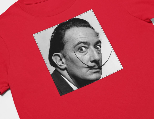 Koszulka z naszywką Salvador Dali Salvador Dali