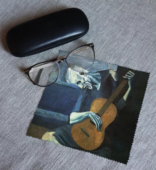 Ściereczka do okularów Stary gitarzysta Pablo Picasso