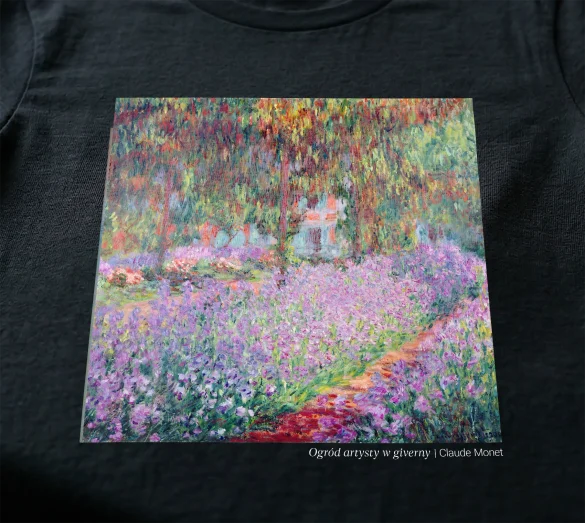Bluzka damska Ogród artysty w giverny Claude Monet