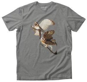 Koszulka Barn Owl, Tyto Alba James Audubon