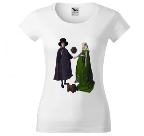 Bluzka damska Portret małżonków Arnolfinich Jan Van Eyck