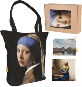 Zestaw prezentowy Jan Vermeer Torba + Kosmetyczka + Ściereczka