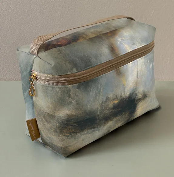 Kosmetyczka kuferek Śnieżyca: Parowiec na wejściu do portu William Turner