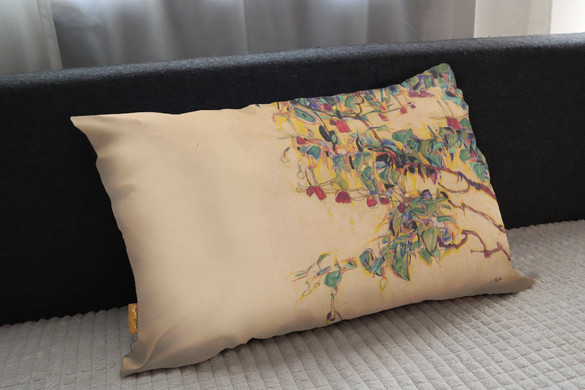 Poduszka Fuchsia Branches (Sun Tree) Egon Schiele