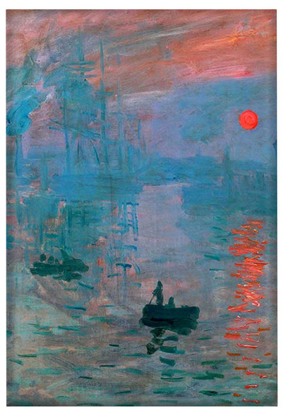 Magnes Impresja, wschód słońca Claude Monet