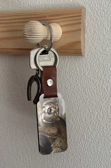 Brelok Common American Wildcat James Audubon