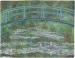 Podkładka na stół Most nad stawem z liliami wodnymi Claude Monet