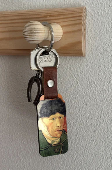 Brelok Autoportret z zabandażowanym uchem Vincent Van Gogh