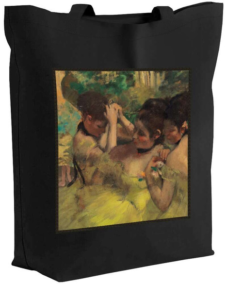 Torba z naszywką Żółte tancerki (ze skrzydłami) Edgar Degas