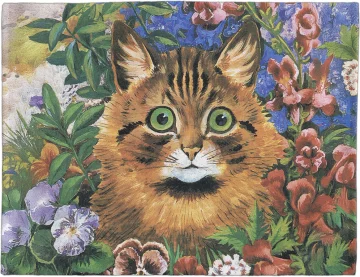 Podkładka na stół Studium kota Louis Wain