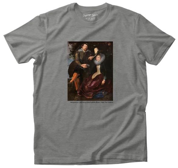 Koszulka z nadrukiem Autoportret z pierwszą żoną Izabelą Brant Peter Paul Rubens