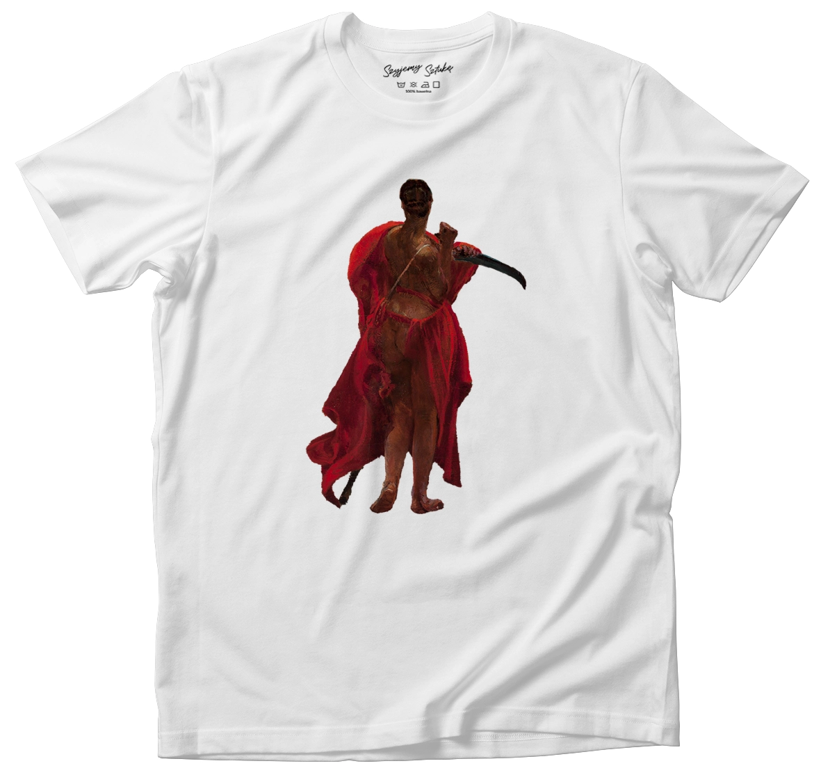 Koszulka ze sztuką Szyjemy Sztukę