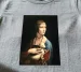 Koszulka z nadrukiem Dama z gronostajem Leonardo da Vinci