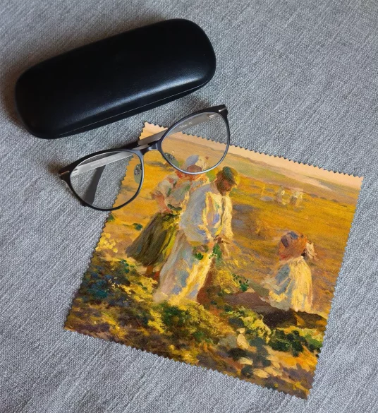 Ściereczka do okularów Kopanie buraków Leon Wyczółkowski