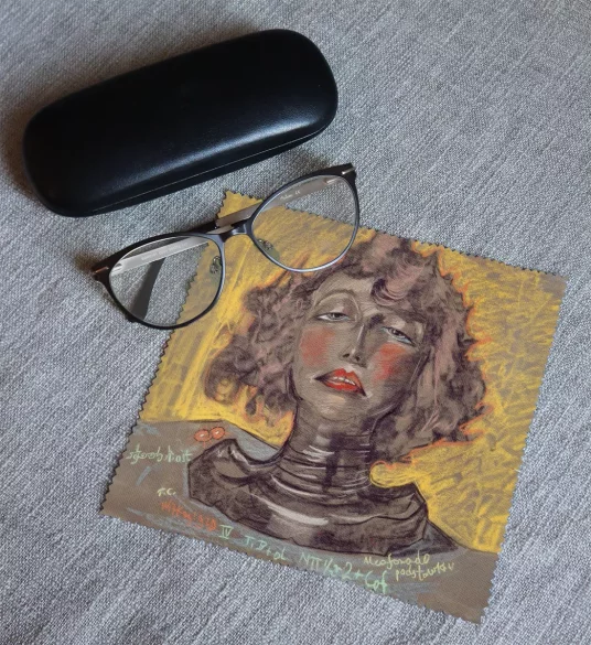 Ściereczka do okularów Portret Neny Stachurskiej Witkacy