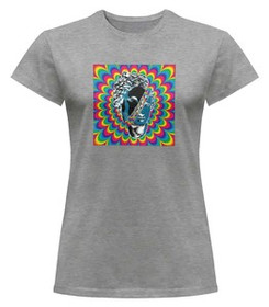 Bluzka damska z naszywką Psychodelic Athena