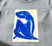 Koszulka z nadrukiem Niebieski akt Henri Matisse