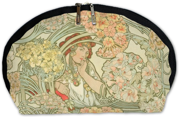 Kosmetyczka Byzantine – projekt tkaniny Alfons Mucha