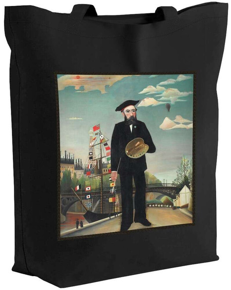 Torba z naszywką Ja sam, portret-pejzaż Henri Rousseau