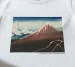 Koszulka z nadrukiem Ulewa pod szczytem Katsushika Hokusai