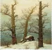 Ściereczka do okularów Dolmen w śniegu Caspar David Friedrich