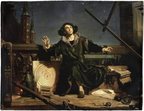 Podkładka na stół Astronom Kopernik, czyli rozmowa z Bogiem Jan Matejko