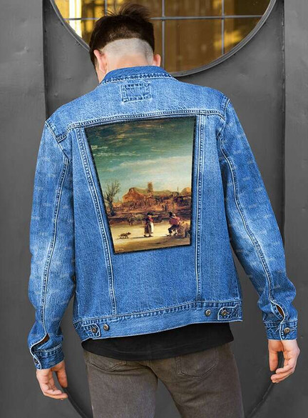 Ekran Krajobraz zimowy Rembrandta Rembrandt