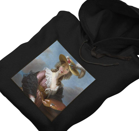 Bluza z naszywką Autoportret w słomkowym kapeluszu Élisabeth Vigée-Lebrun