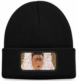 Czapka zimowa Diego w moich myślach Frida Kahlo – czarna