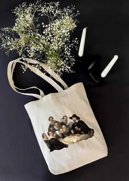 Torba bawełniana Lekcja anatomii doktora Tulpa Rembrandt