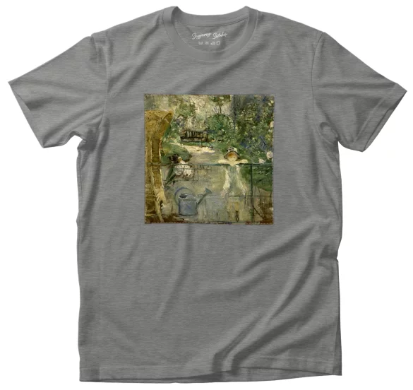 Koszulka z naszywką Krzesło do kosza Berthe Morisot