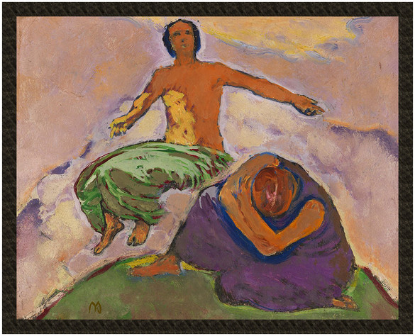 Naszywka Smutek i nadzieja Koloman Moser