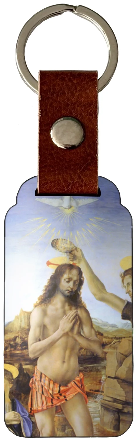 Brelok Chrzest Chrystusa Leonardo da Vinci