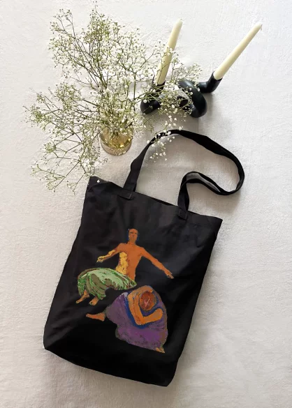 Torba bawełniana Smutek i nadzieja Koloman Moser