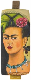 Piórnik szkolny prostokątny Autoportret Frida Kahlo