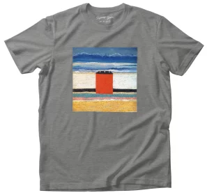 Koszulka z naszywką Czerwony Dom Kazimir Severinovich Malevich