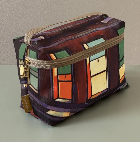 Kosmetyczka kuferek Okna nocne Edward Hopper