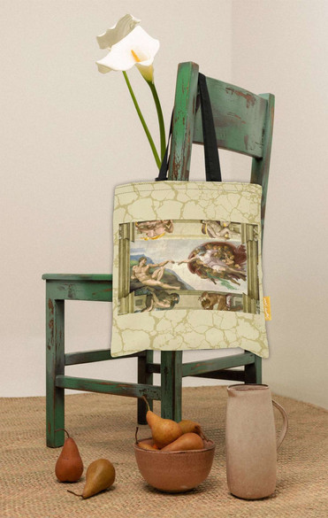 Torba na ramię Stworzenie Adama Michał Anioł