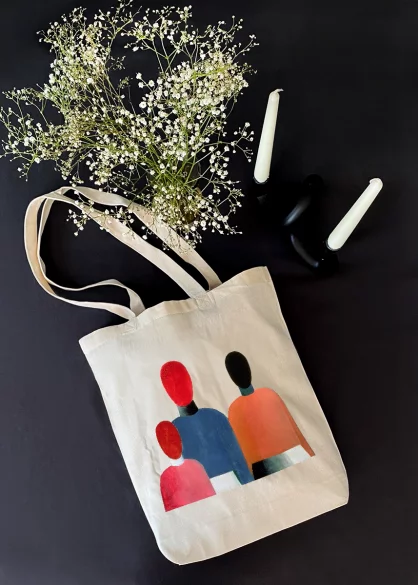 Torba bawełniana Trzy postacie kobiece Kazimir Severinovich Malevich